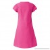 KANGMOON Women Beach Dress Women Summer Style Feminino Vestido T-Shirt Cotton Casual Plus Size Ladies Dress Hot Pink 1 B07PX4LNXP